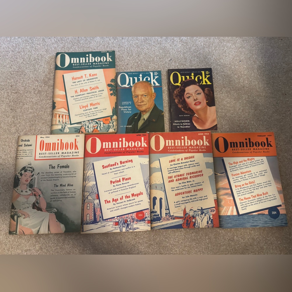 Vintage Omnibook and Quick Magazine Collection
